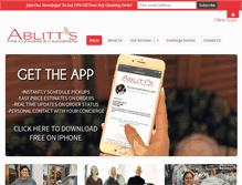 Tablet Screenshot of ablitts.com